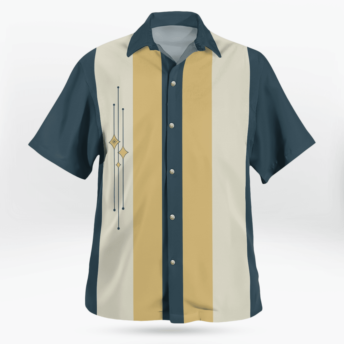 Bowling Shirt For Men H01 — image 3