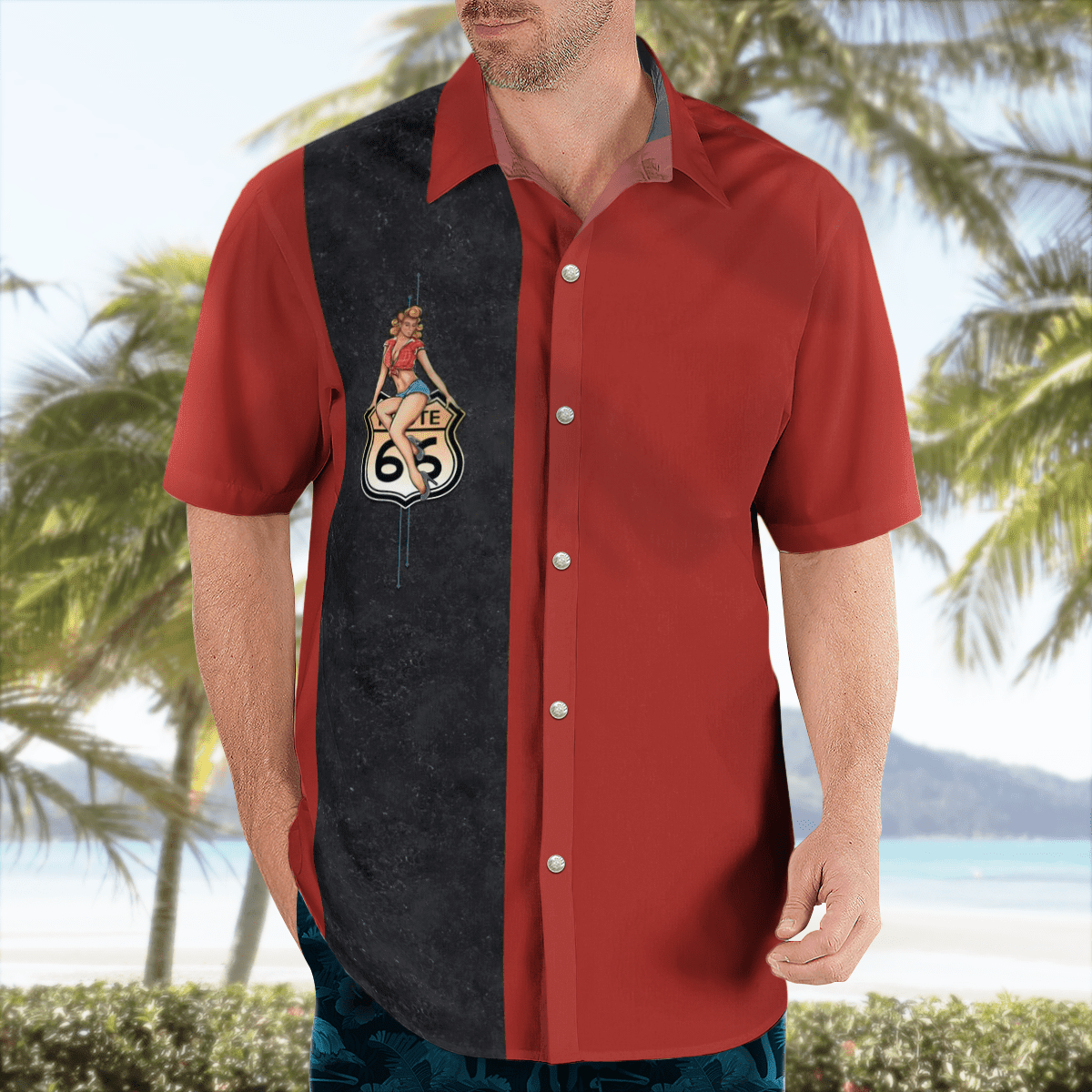 Bowling Shirt For Men H03 — image 4