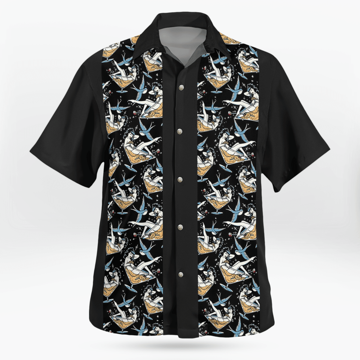 Bowling Shirt For Men H05 — image 3