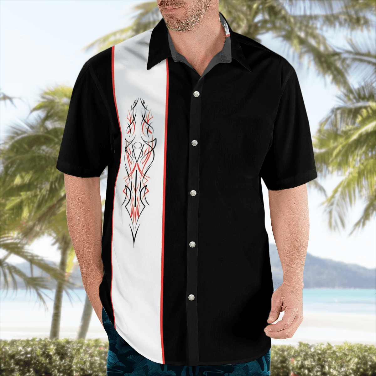 Bowling Shirt For Men H06 — image 4