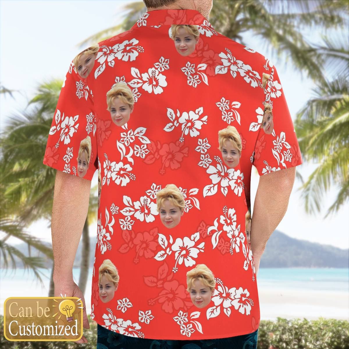 Custom Hawaiian Shirt With Face — image 2