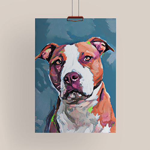 Custom Sketch Painting From Photo For Football Player, Sports Art - product information