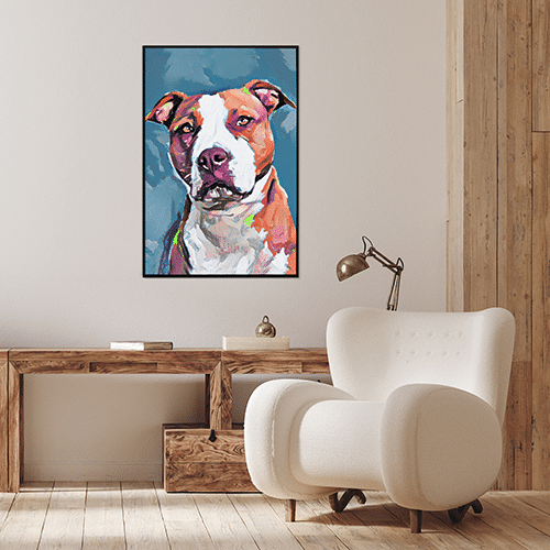 Custom Sketch Painting From Photo For Football Player, Sports Art - product information