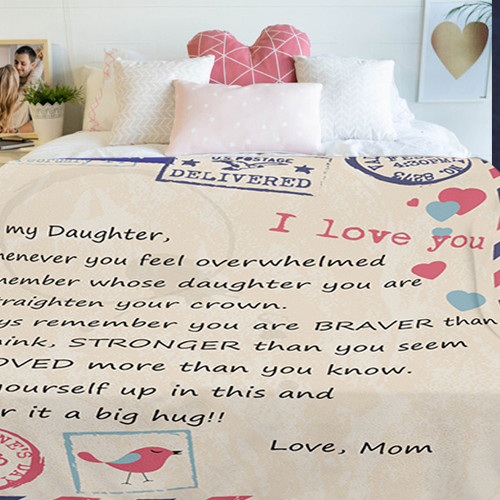 Customized Name & Number Star American Football Fleece Blanket - product information
