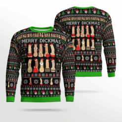 Merry Dickmas Christmas Hoodie, Sweatshirt, Kid Sweatshirt, Kid Hoodie HD01 — image 1