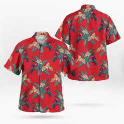 Thomas Magnum Red Hawaiian Shirt, Magnum PI Hawaii Shirt — image 1