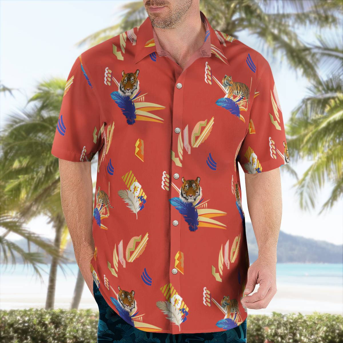 Tony Montana Scarface Hawaii Shirt — image 5