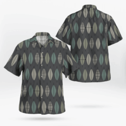 Tony’s Taupe Rhombus-Print Shirt, Beach Shorts — image 1