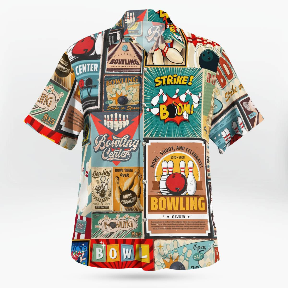 Vintage Bowling 80s Shirt — image 3